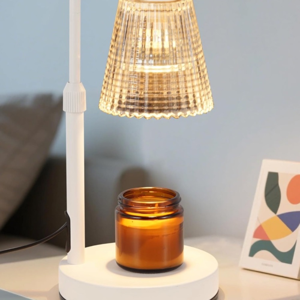 Godonlif Amazon White Candlewarmer lamp NIB